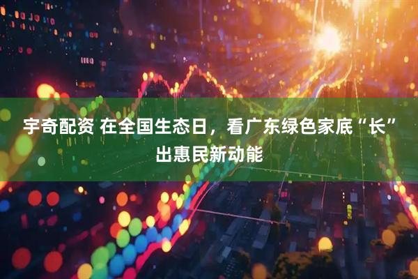 宇奇配资 在全国生态日，看广东绿色家底“长”出惠民新动能